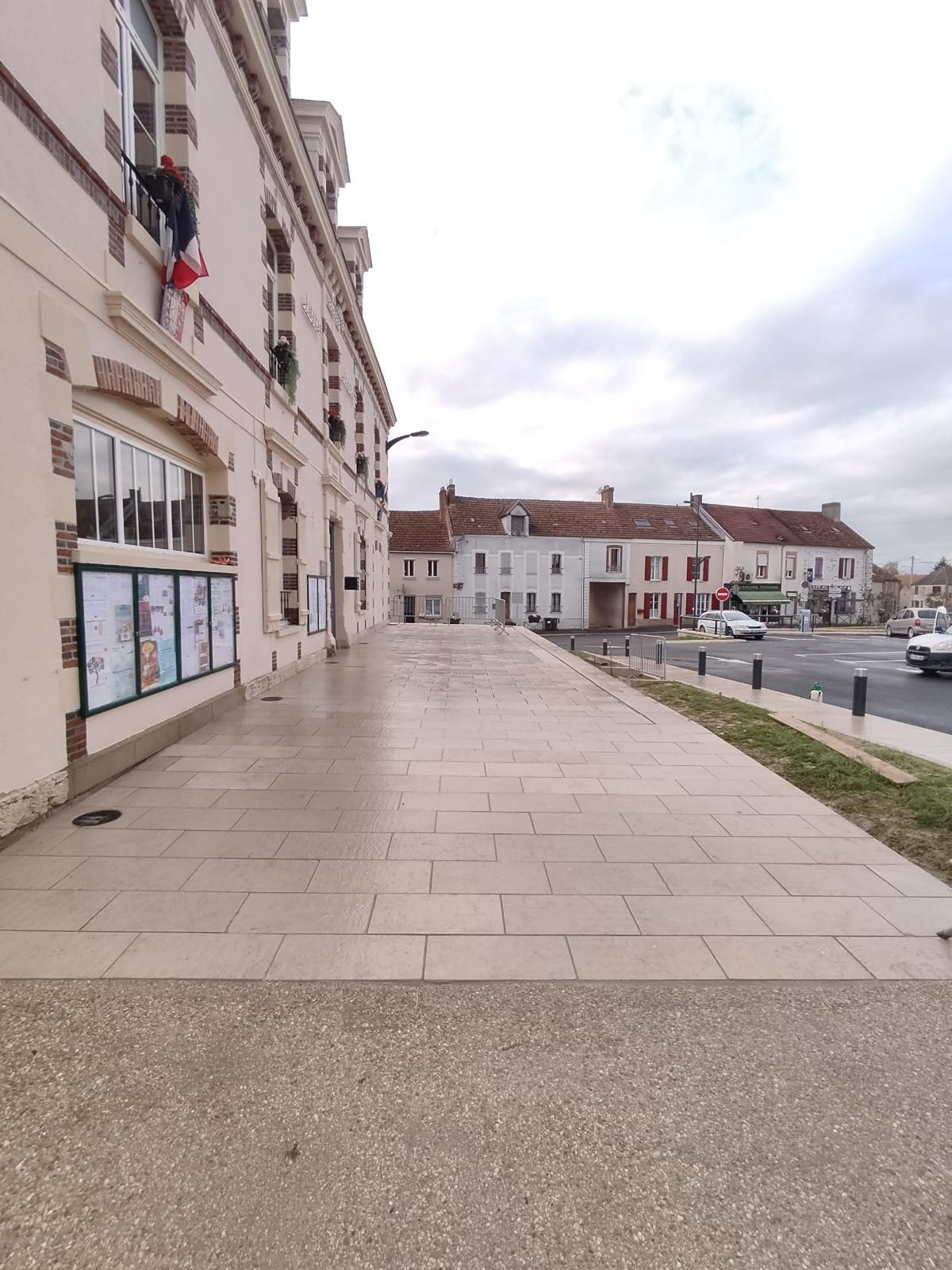 Aménagement de place publique